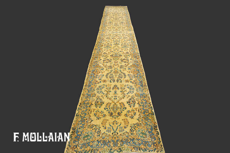 Antique Persian Kerman Runner  n°:74835225